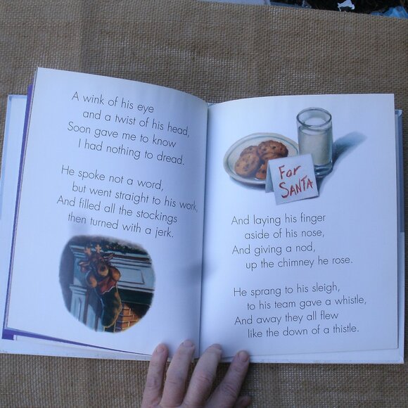 Twas the Night Before Christmas Coca Cola Santa Tribute Book - Picture 9 of 16